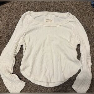 We The Free Cream Long Sleeve Top